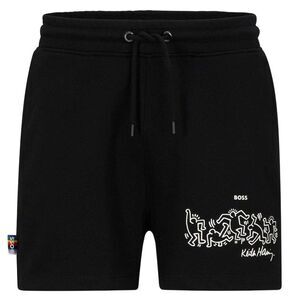 Boss Womens/Ladies Keith Haring Regular Athletic Shorts / Black